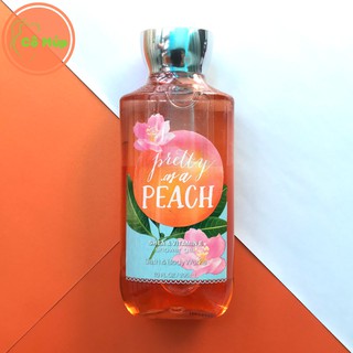 [Auth] Sữa tắm Bath and Body Works Pretty As A Peach 295ml