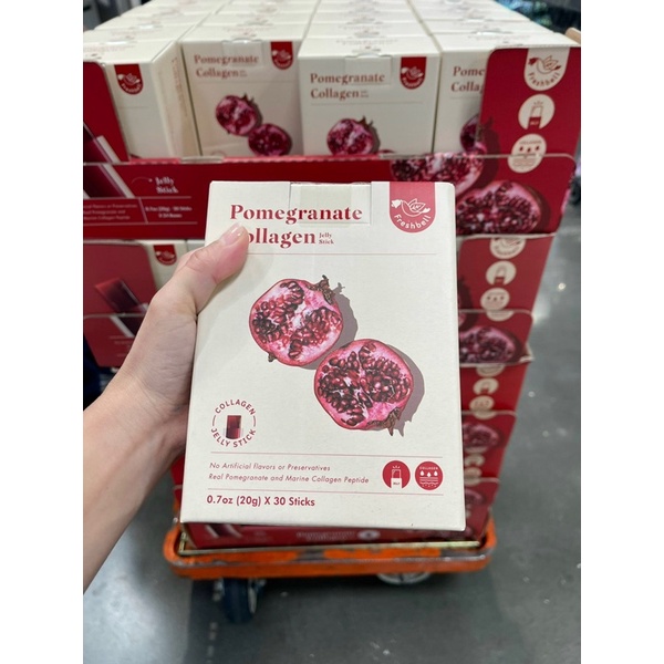 Thạch Lựu Collagen - Hàng Costco Mỹ