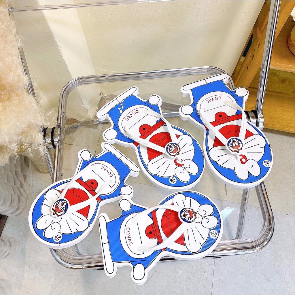 Dép kẹp nữ doremon cực xinh đáng yêu