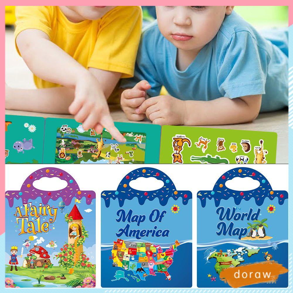 Sách Đồ Chơi Giáo Dục Theo Phương Pháp Montessori Cho Bé 2 3 4 Tuổi