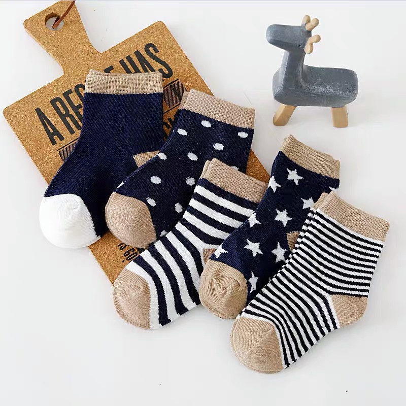 Vớ Cotton Dễ Thương Cho Bé Sơ Sinh Từ 0-18 Tháng Tuổi