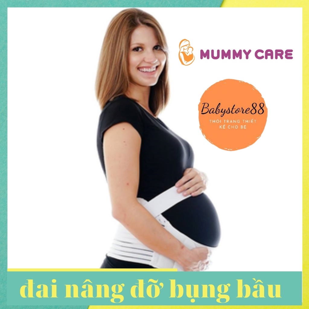 Đai nâng đỡ bụng bầu Mummycare, Hạn chế đau lưng, rạn bụng [ CHÍNH HÃNG] đai đeo bụng cho bà bầu