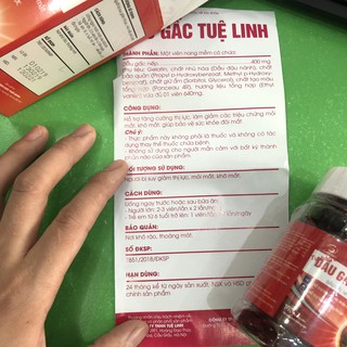 Dầu Gấc Tuệ Linh