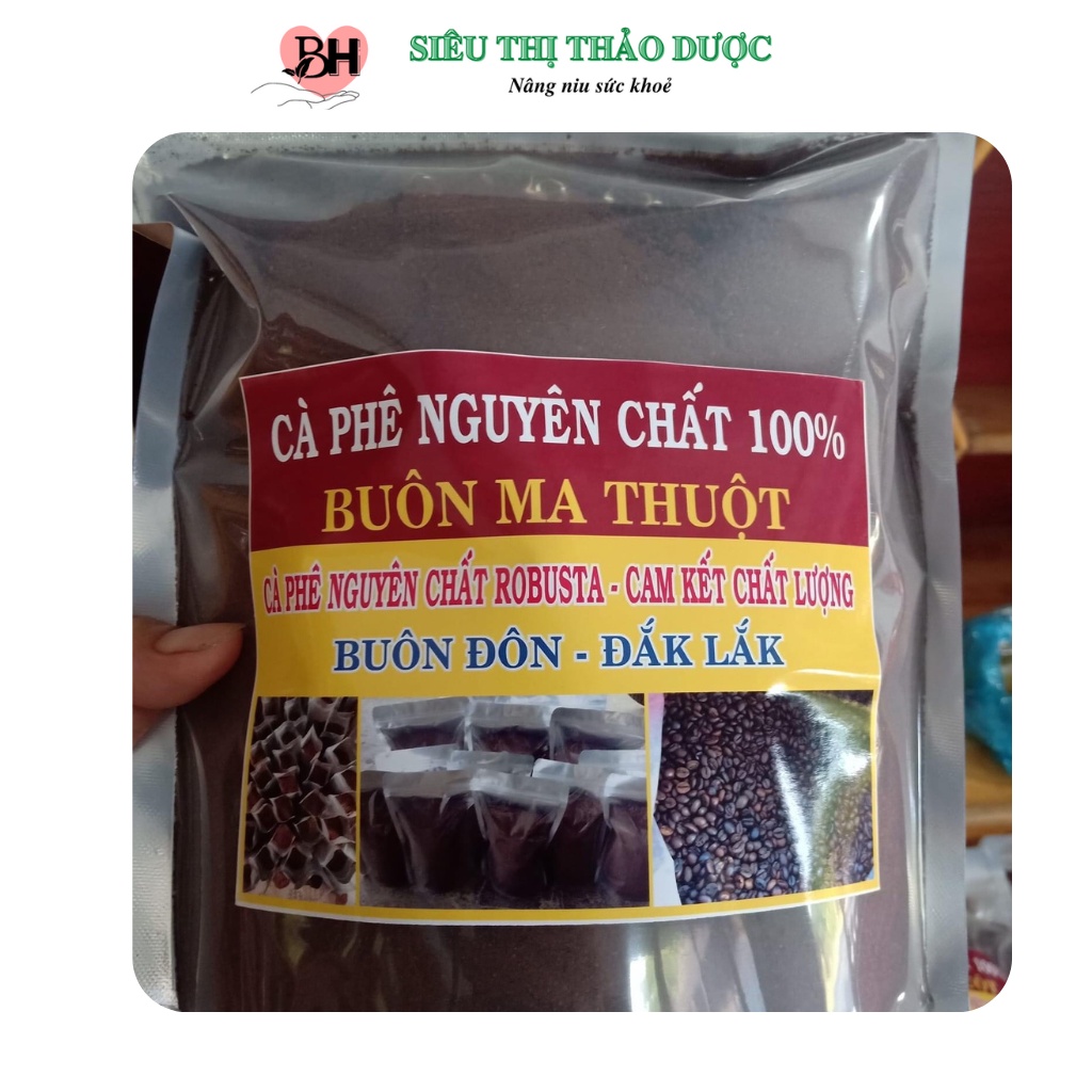 Cà phê rang xay nguyên chất ĐĂK LĂK loại đặc biệt không pha trộn thơm ngon chuẩn vị uống là nghiền túi 1KG | BigBuy360 - bigbuy360.vn