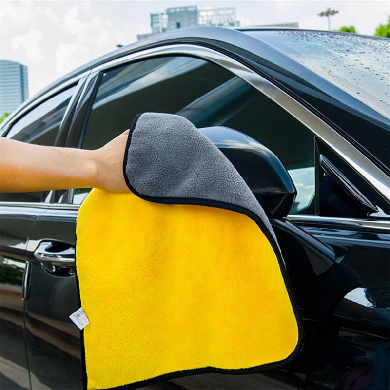 Khăn Microfiber Lau Xe Hơi Ô Tô Mềm Mịn Thấm Hút Tốt - TESOVN
