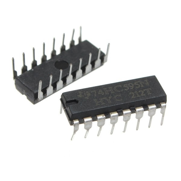 IC Chức năng 74HC595 8-Bit DIP16