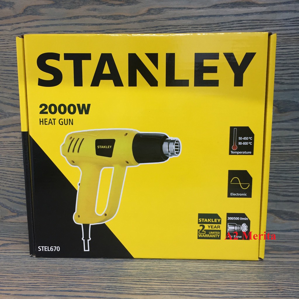 Máy thổi nóng hơi cầm tay 2000W Stanley STEL670- B1