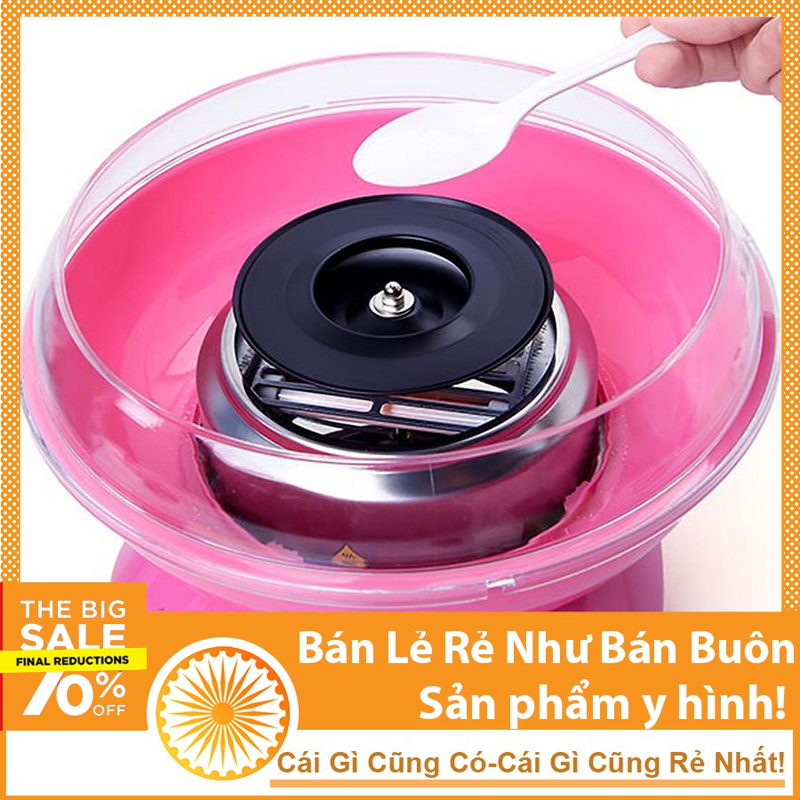 Máy làm kẹo kem bông gòn mini 29 x 17.5 x 30.5cm