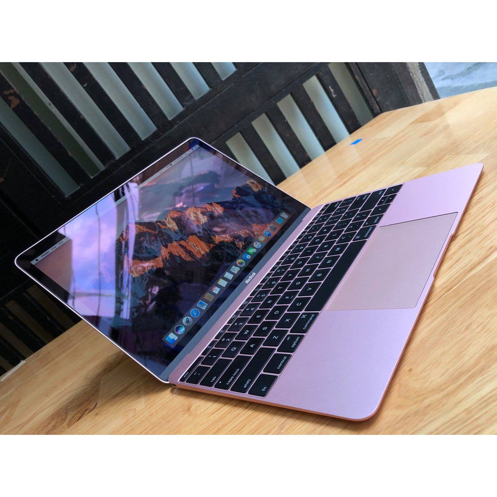 The new Macbook 12in retina, core M3, 8G, 256G, 13,3in, màu hồng nữ tính