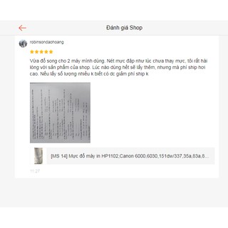 Mực đổ Canon 6000,6030,241dw, HP M402 - Dùng cho hộp mực chính hãng [MS 14]