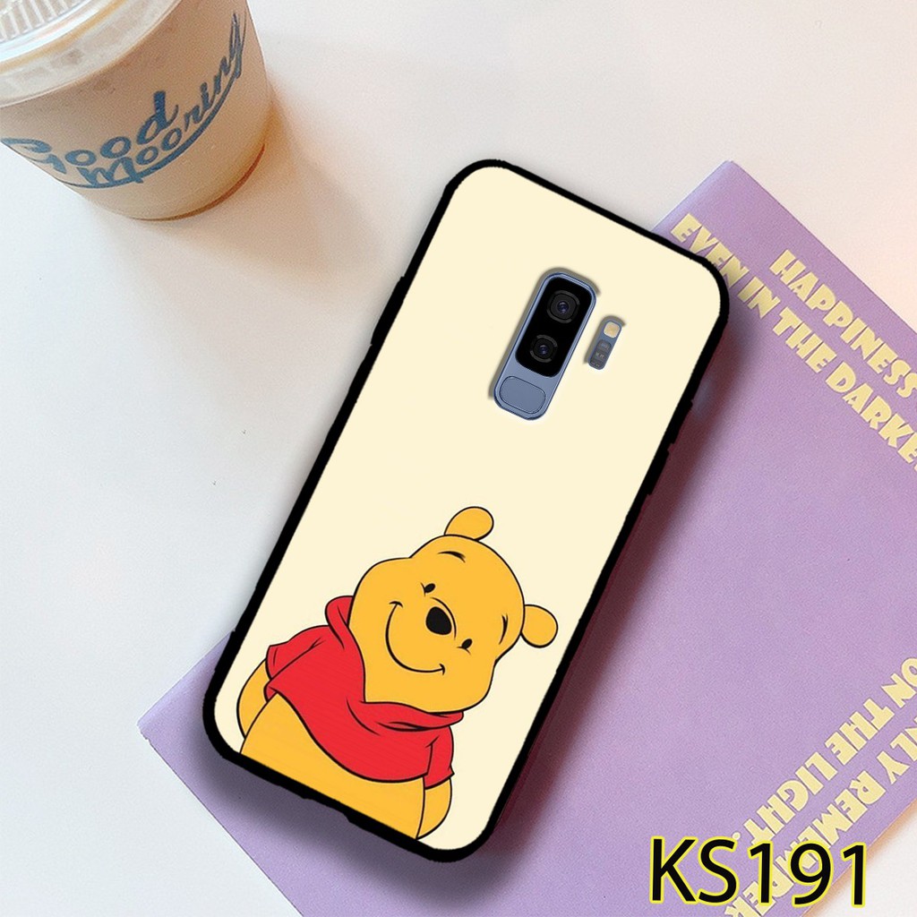 Ốp lưng Samsung S8/S8 Plus/S9/S9 Plus in hình Gấu Pooh  siêu đáng yêu, độc, lạ_KINGSTORE.HN_Ốp SS S8/S8P/S9/S9P