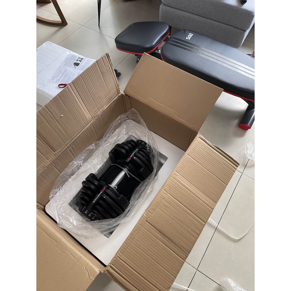 Tạ tay điều chỉnh Bowflex 1090 Bowflex selecttech 1090 Hàng nhập khẩu