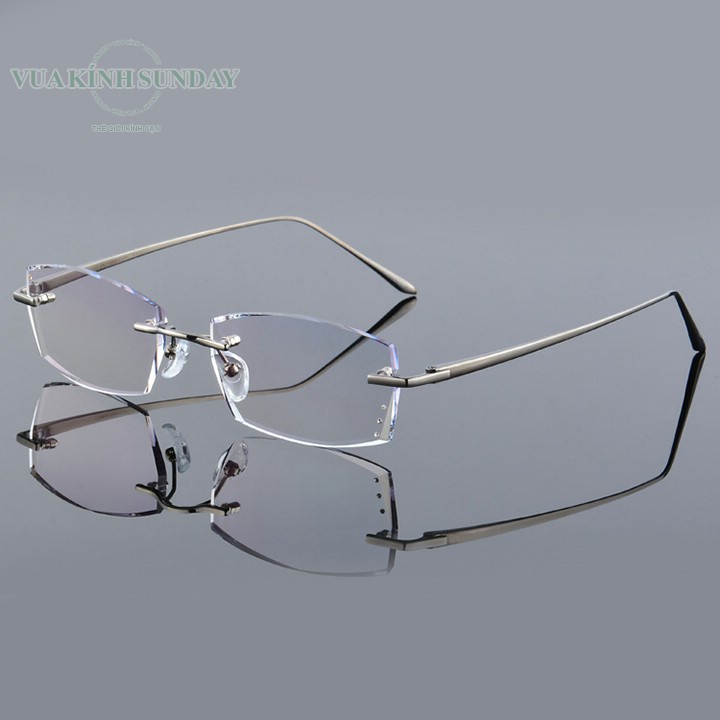 Gọng khoan không viền titanium  TTD03