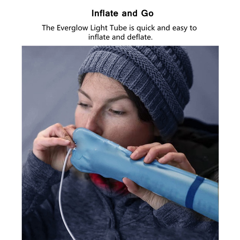 Đèn LED USB Bơm Hơi Di Động Có Nam Châm Đa Ứng Dụng Cho Cắm Trại/Xe Hơi