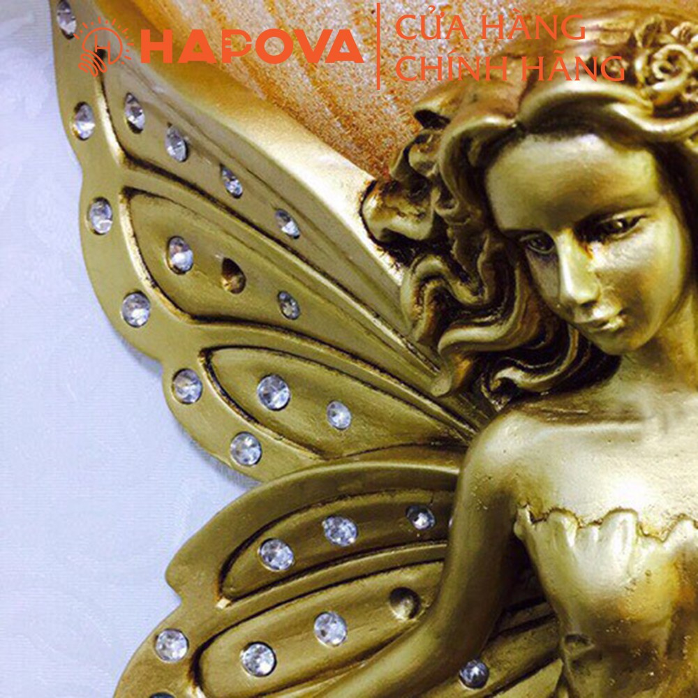 Đèn tường trang trí, đèn trang trí phòng khách HAPOVA LYLAMP 6204  Kèm bóng led Chuyên dụng