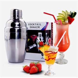 Bình lắc pha chế Inox hồng trà, trà sữa, cocktail