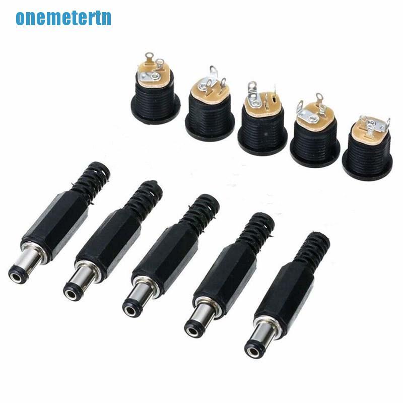 1 Bộ 10 Cặp Phích Cắm Và Ổ Cắm DC 12V 3A