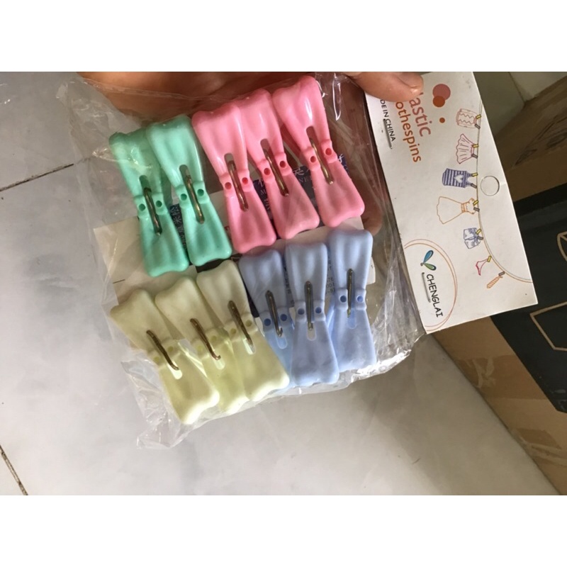 5 Kẹp nhựa, kẹp treo quần áo hình dễ thương