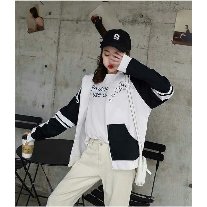 Áo khoác chống nắng nữ dù 2 lớp phối sọc tay Then Talk dễ thương DTP08 - MUA NGAY