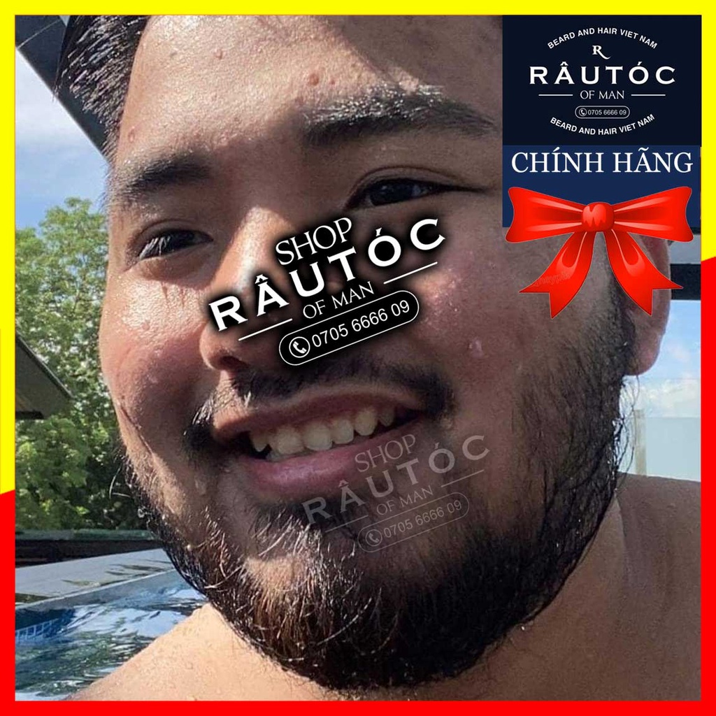 Bột Biotin 100% nguyên chất pha vào Minoxidil thúc đẩy sự tăng trưởng râu