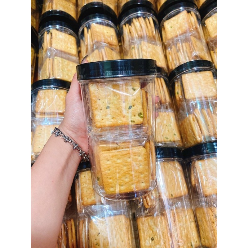bánh hành bò sữa phô mai họp 200gsm