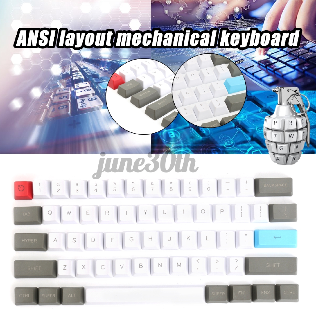 Set 61 Nút Bàn Phím 60% Chuyên Dụng
