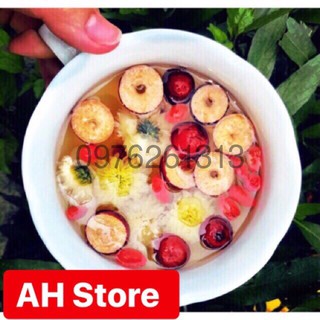 Set trà truyền thống - hoa cúc - táo đỏ - kỉ tử - long nhan