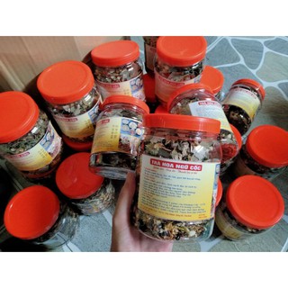 Trà Hoa Ngũ Cốc handmade ngủ ngon mát gan, thanh nhiệt giải độc gan, giảm cân giảm mỡ bụng...