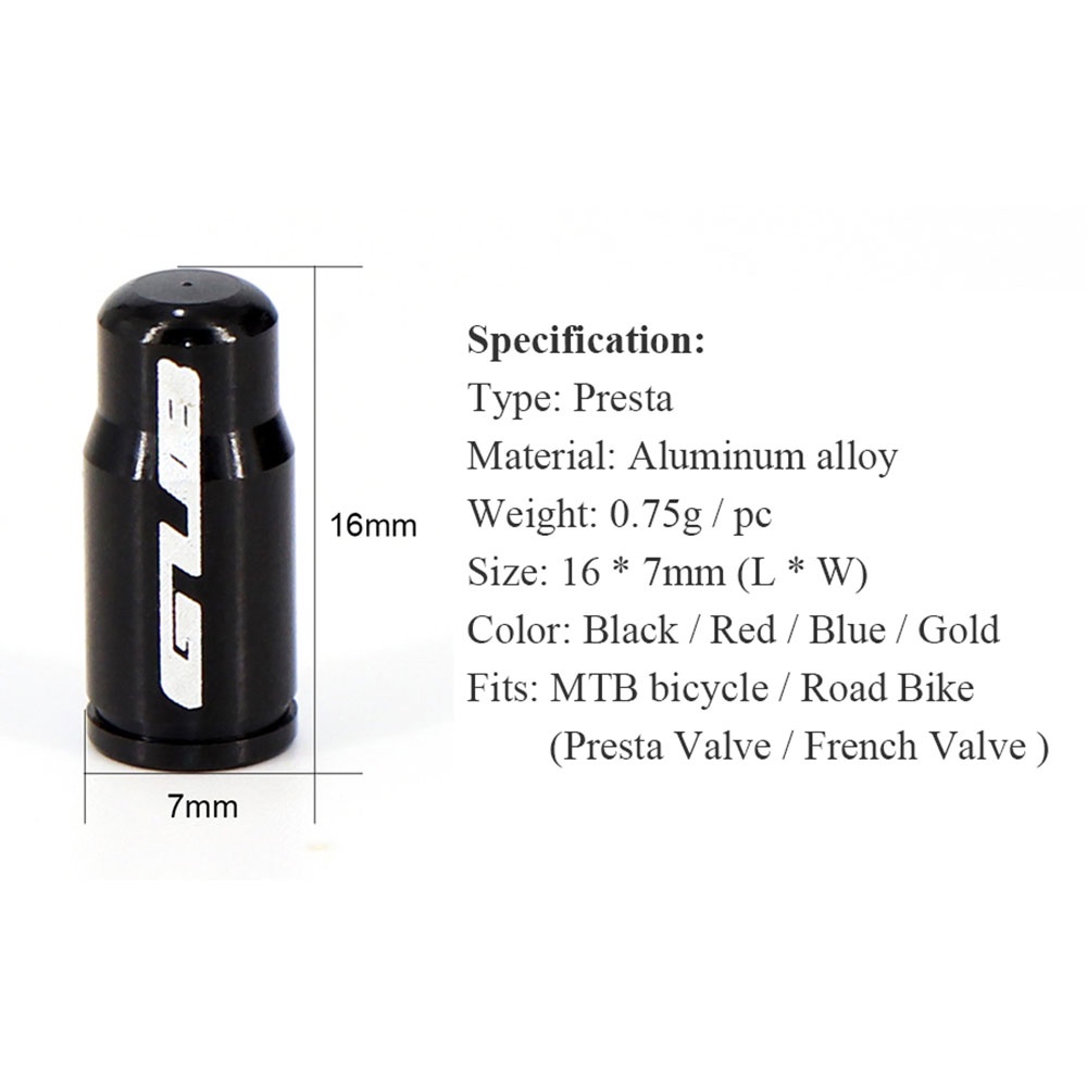 Bộ Đai Ốc Van Xe Đạp Kèm 2 Nắp Đậy Van Xe Đạp MTB Chuyên Dụng