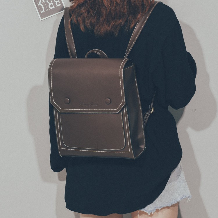 Balo Da Nữ Đẹp Đi Học Mini Cao Cấp Thời Trang VINTAGE Giá Rẻ Vela Store BL02