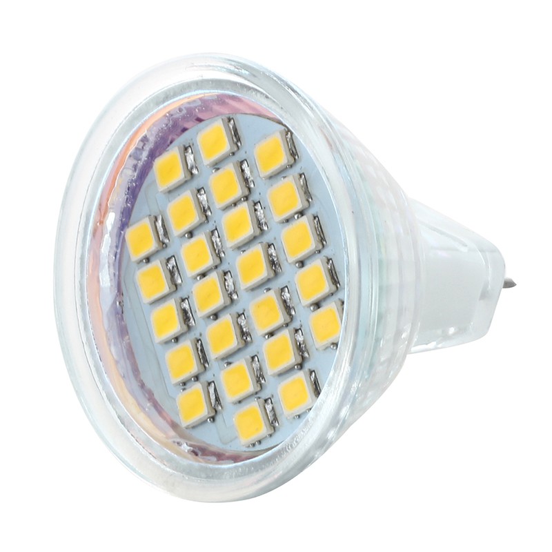 Bóng Đèn Led Mr11 24 3528 Smd Dc 12v
