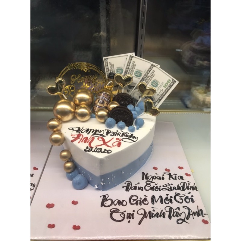 Set 40 viên bi nhựa trang trí bánh kem hpbd