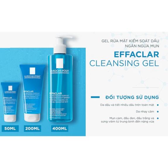 [Chính Hãng] Sữa Rửa Mặt La Roche Posay Cho Da Dầu, Da Nhạy Cảm, Da Mụn - La Roche Posay Effaclar Purifying Foaming Gel | BigBuy360 - bigbuy360.vn