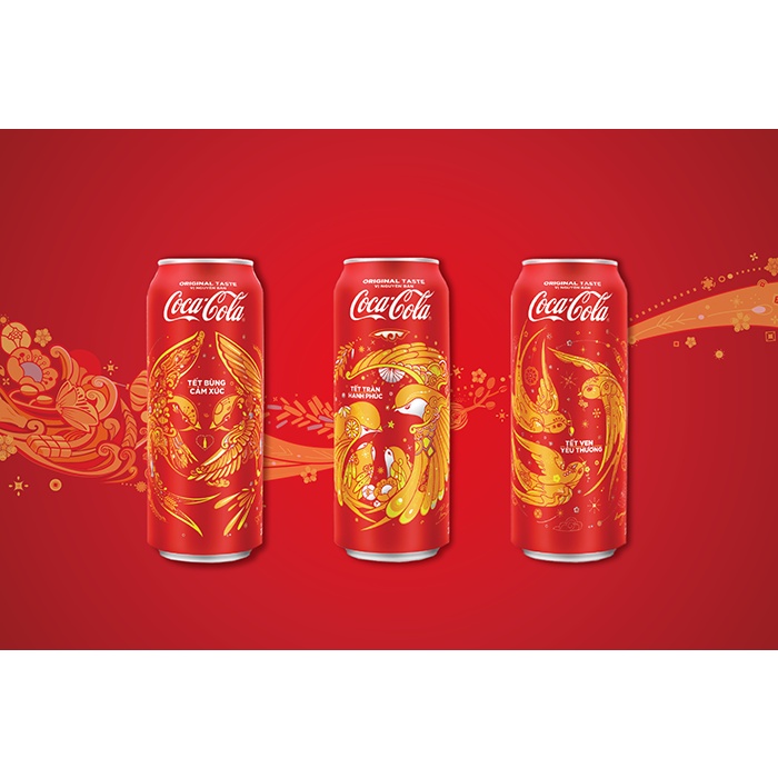 Hỏa Tốc TP Hà Nội - Thùng Coca Cola 24 lon 330ml - Phiên bản Tết 2022