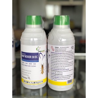 Thuốc diệt trừ mối map boxer 30ec chai 1 lít, thuốc mối công trình xây dựng