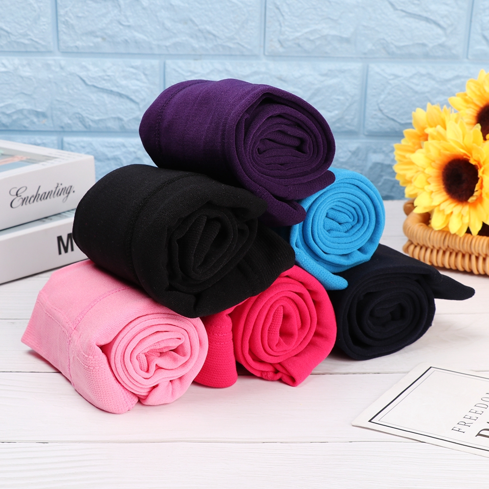 Quần legging đệm lông giữ ấm mùa đông kiểu dáng xinh xắn dành cho bé gái