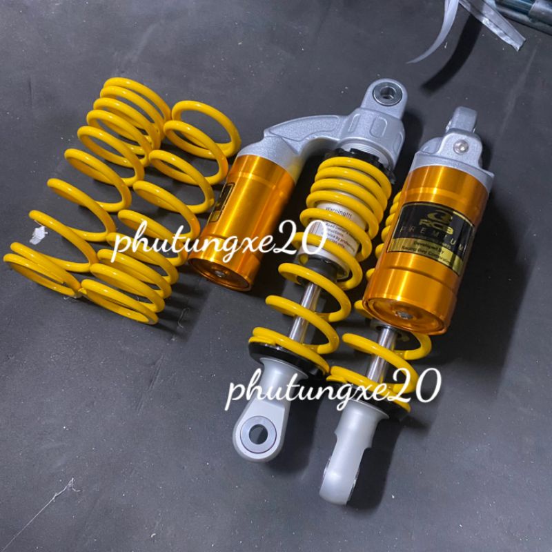 Phuộc nhún sau RCB bình dầu  cho các xe Sirius Jupiter Wave Dream Cub Axelo Win 100 Blade Future ...