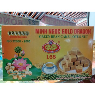 Bánh đậu xanh sen vàng loại đặc biệt Minh Ngọc(loại ít đường dành cho người ăn kiêng)