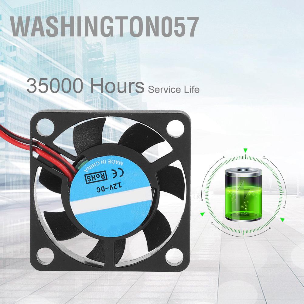 Có thể bán buôn PH2.0 2Pin 12V Motor Quạt làm mát mini không chổi than cho máy in 3D Phụ kiện Hàng giao ngayWashington057