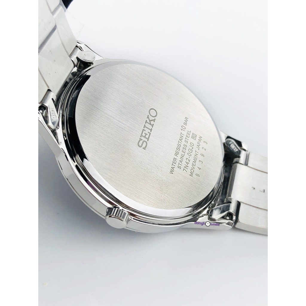 Đồng hồ nam Seiko water resistant 10 bar SGEH89P1