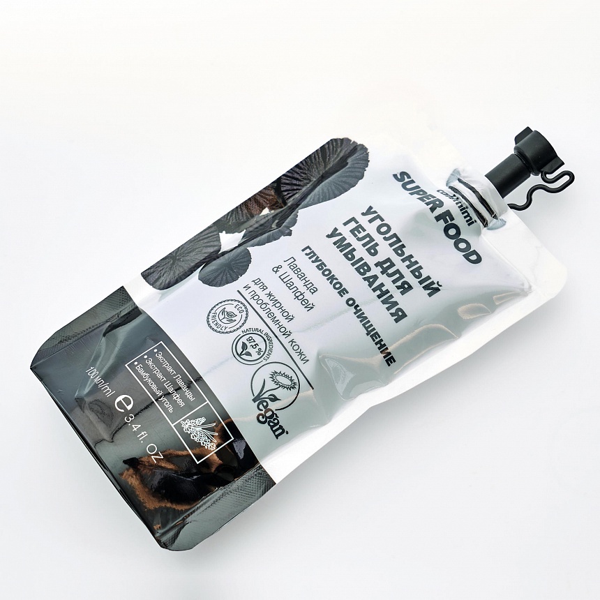 Gel rửa mặt CAFE MIMI Than tre làm sạch sâu dành cho da dầu và da mụn 100ml - BioTopcare Official