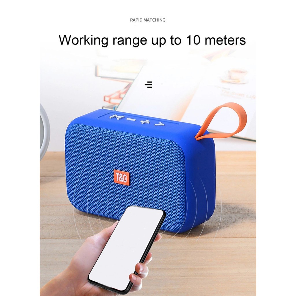 Loa bluetooth mini TG 506 - Hàng chính hãng (Âm thanh sắc nét , Bass to)