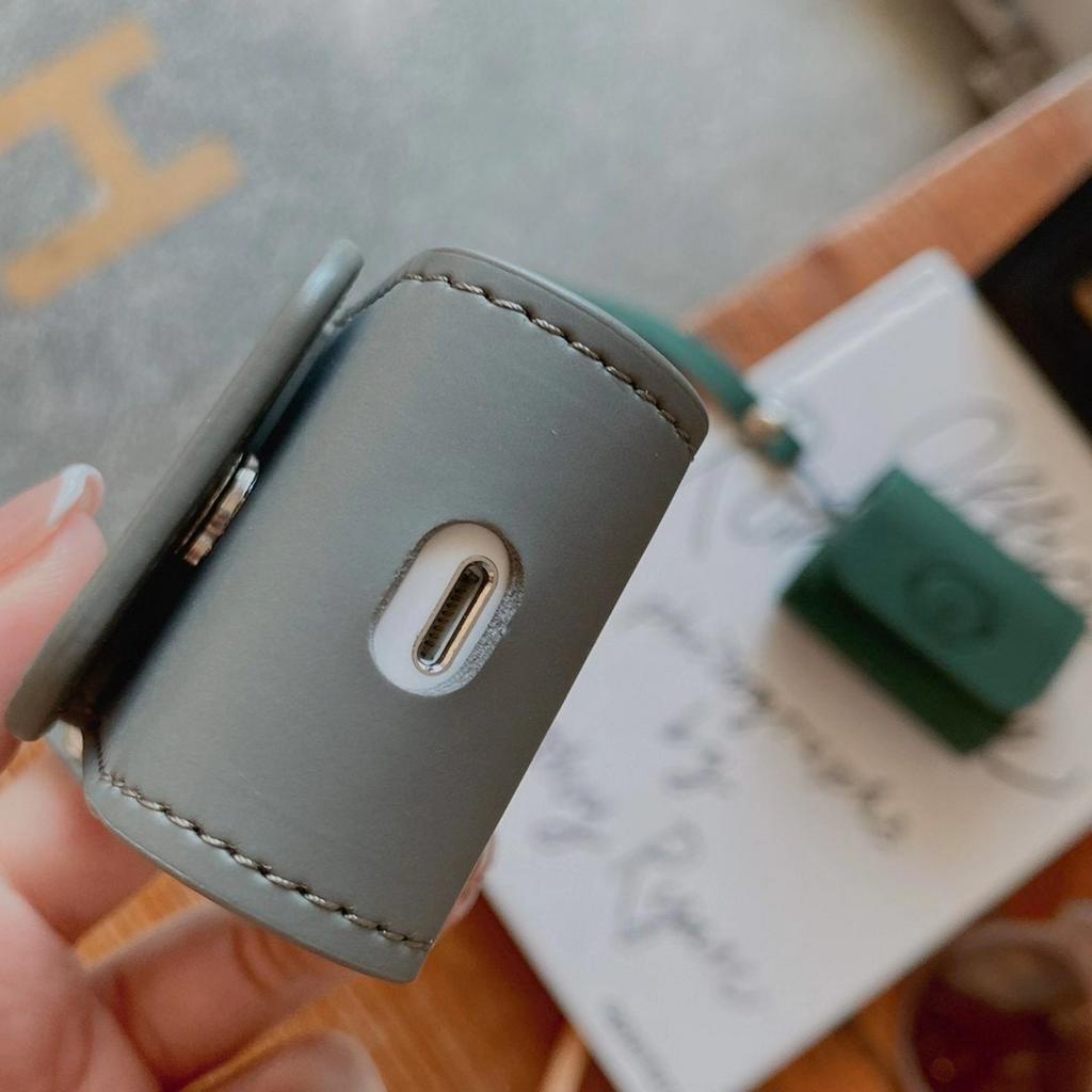 Vỏ hộp tai nghe không dây từ da mềm dành cho AirPods1/2 AirPods Pro