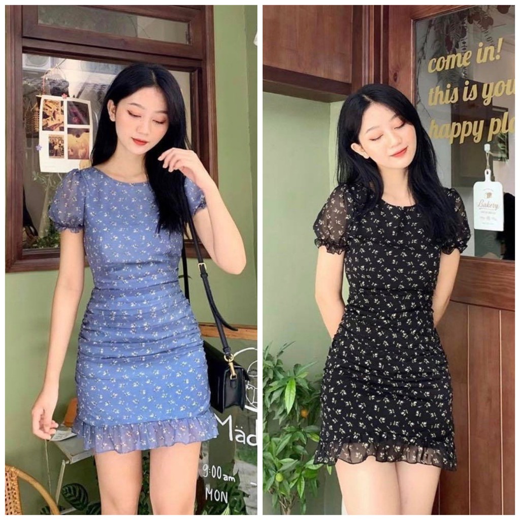 [ ẢNH THẬT TRẢI SÀN ] ĐẦM VOAN ÔM HỌA TIẾT HOA XINH TƯƠI KÈM LÓT DẦY DẶN - COCO DRESS | BigBuy360 - bigbuy360.vn