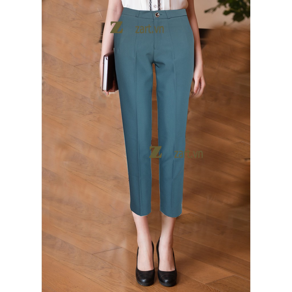 Quần tây nữ dáng lửng xẻ lai | BigBuy360 - bigbuy360.vn