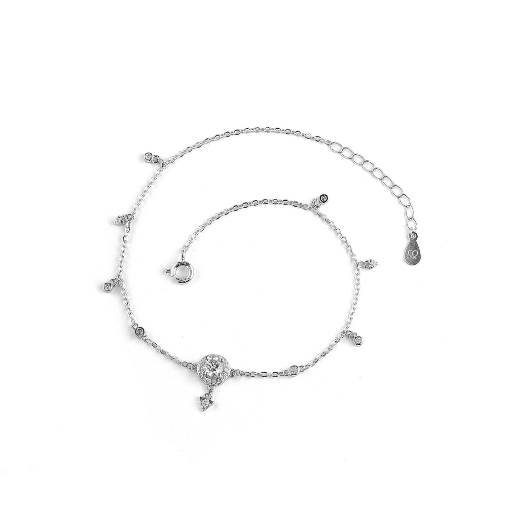 Lắc Chân Bạc Blue Peach Egypt LC226 | BigBuy360 - bigbuy360.vn