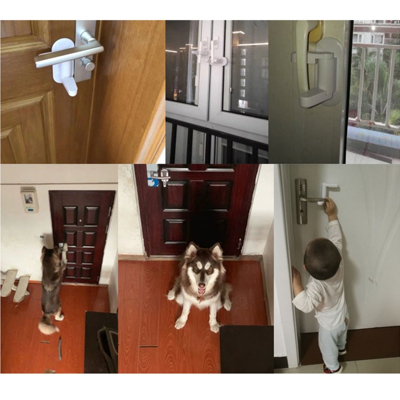 Khóa Tay Nắm Cửa An Toàn Không Cần Dùng Công Cụ Cho Trẻ Em