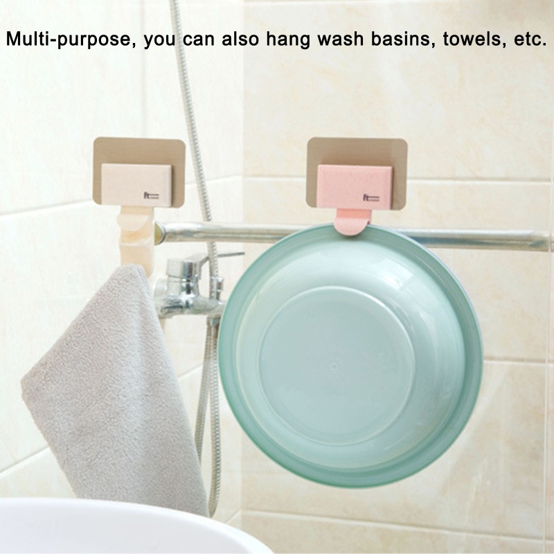QQ Giá Đỡ Thau Chậu Rửa Có Móc Treo Tiện Dụng Cho Phòng Tắm