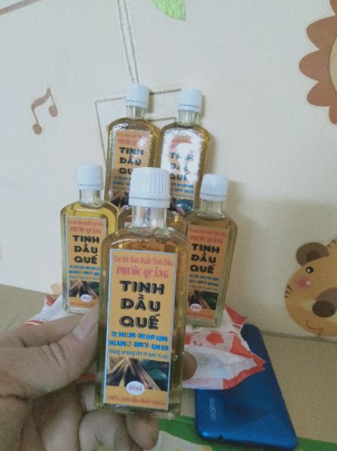 COMBO 5 Chai tinh dầu quế nguyên chất  (thể tích 60ml )