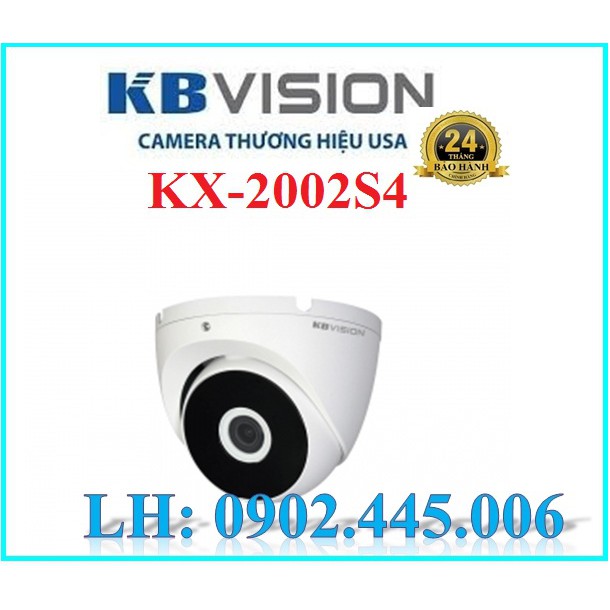 CAMERA KBVISION 2.0MP KX-2002S4